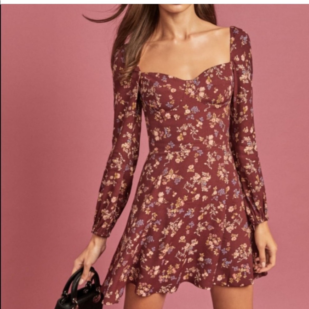 NWOT Reformation Mochi Dress in Chantelle